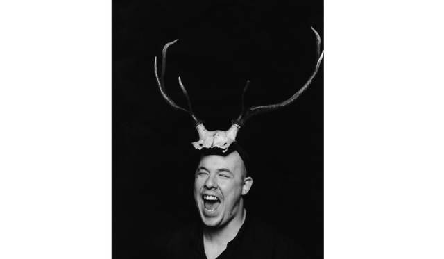 Portrait of Alexander McQueen Artist: Photographed by Marc Hom Date: 1997 Credit line: © Marc Hom / Trunk Archive