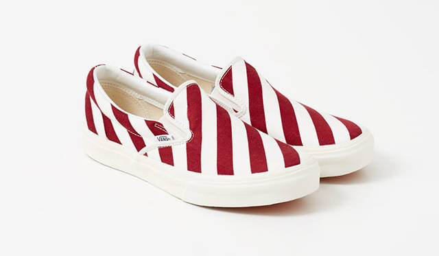 <strong>FREEMANS SPORTING CLUB｜フリーマンズ スポーティング クラブ</strong><br />「FREEMANS SPORTING CLUB ‒ BARBER × VANS」SLIP ON