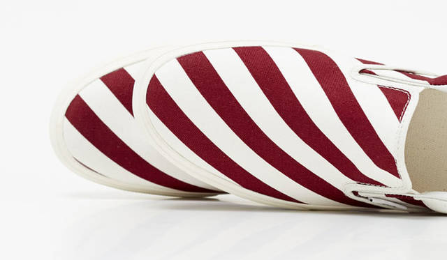 <strong>FREEMANS SPORTING CLUB｜フリーマンズ スポーティング クラブ</strong><br />「FREEMANS SPORTING CLUB ‒ BARBER × VANS」SLIP ON