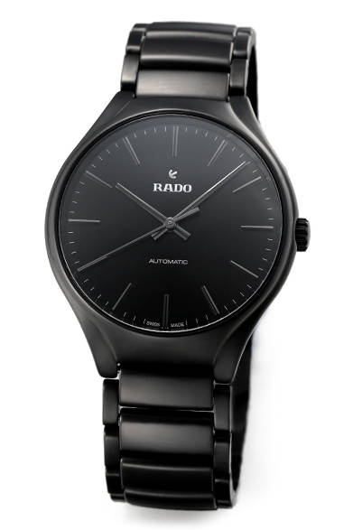 <strong>ラドー ニュートゥルー</strong> <br /><br />ケース｜ハイテクセラミック<br /> 直径｜40.1mm<br />厚さ｜10.4mm<br />ムーブメント｜自動巻き（Cal.C07.611）<br /> ストラップ｜ハイテクセラミックス<br />防水｜50ｍ<br />発売時期｜2015年夏予定<br />価格｜20万5200円<br />