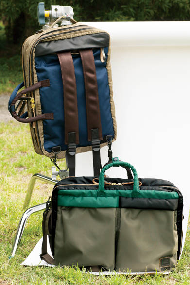 カラーブロッキングによって、色の組合せの美しさや楽しさを表現する「マルニ×ポーター」のコラボレーション第4弾“FOUR COLLECTION”。今季追加で展開されるのは、既存のコレクションの中でも人気の高いモデル。 <br><br>  上下:バッグ[W29×H40×D10cm]各10万9080円　※いずれも6月中旬入荷予定／マルニ<阪急メンズ大阪2階『ガラージュ D.エディット』><阪急メンズ東京4階>