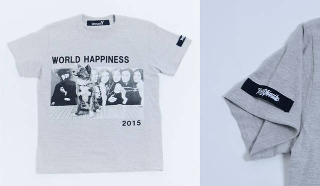 <strong>Ground Y｜グラウンド ワイ</strong><br />Ground Y × WORLD HAPPINESS コラボレーションTシャツ