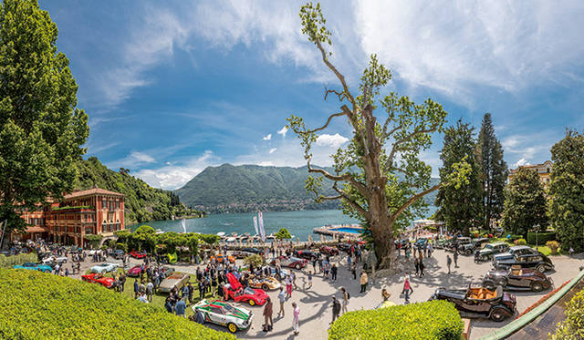 ヴィラ・デステで開かれた2015年コンコルソ・デレガンツァ