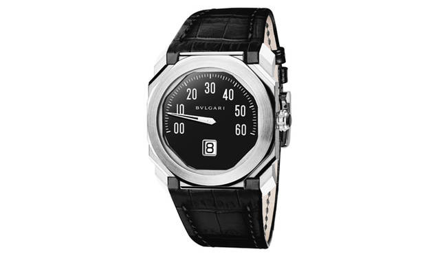 <strong>「オクト モノレトロ」</strong><br />ケース｜38mm<br />ムーブメント｜キャリバー レトロBVL262（自動巻き）<br />パワーリザーブ｜約42時間／石数33<br />ストラップ｜ブラックアリゲーター<br />価格｜171万円（予価）<br />