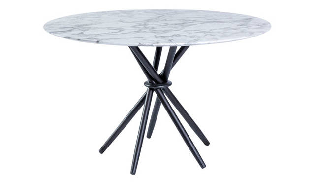 <strong>THE CONRAN SHOP｜ザ・コンランショップ</strong><br />「マグナス・ロング（Magnus long）家具シリーズ」　テーブル「Stix Table」（Φ1200×H730mm）51万8400円