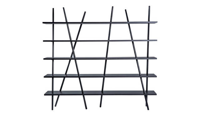 <strong>THE CONRAN SHOP｜ザ・コンランショップ</strong><br />「マグナス・ロング（Magnus long）家具シリーズ」　ラック「Wivvy Shelving」（W2000×D340×H1850mm）51万8400円