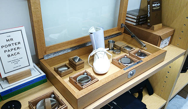 銀座・伊東屋 新本店ビル5F：旅をテーマにする 5Fフロアでは、バッグのほか、自転車の周辺アイテムなどのアウトドアグッズ、旅行に役立つアイテムを揃える