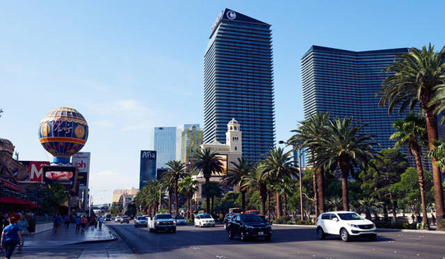 ラスベガスの目抜き通り、通称「ストリップ」