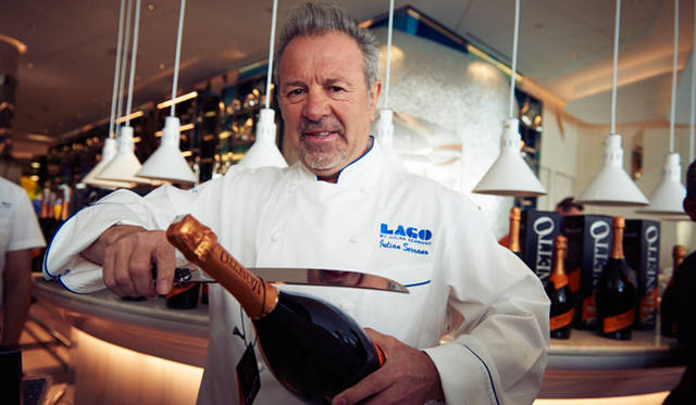 「ラゴ」はラスベガスでもっとも有名なシェフのひとり、ジュリアン・セラーノ氏による初のイタリアン・レストラン