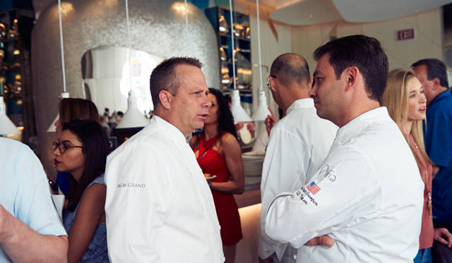 アンコルクドは年中、世界各国を駆け回っているシェフたちが顔をあわせる貴重な交流の場にもなっている