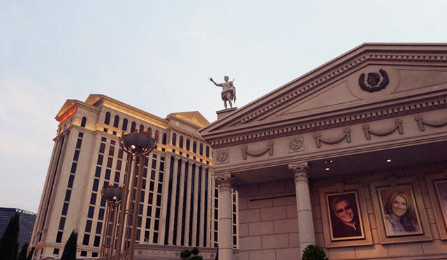 「グランド・テイスティング」の舞台、「シーザーズ・パレス」は巨大ホテルが立ち並ぶラスベガスのなかでも、とくにスケールが大きい