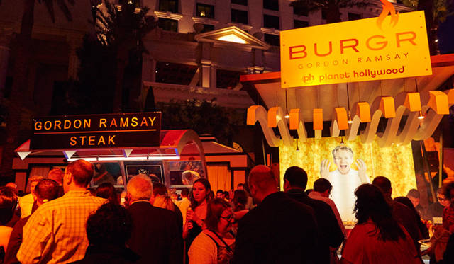 この日、一番盛り上がりを見せていたのがゴードン・ラムゼイ氏のブース