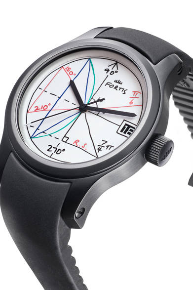 <strong>２π</strong><br />ケース｜ブラックPVD加工ステンレススチール<br />直径｜42mm<br />厚さ｜13mm<br />ムーブメント｜自動巻き（Cal.2836-2）<br />機能｜日付表示<br />ストラップ｜ブラックラバー<br />防水｜20気圧<br />限定数｜150本<br />発売時期｜発売中<br />価格｜25万9200円<br />