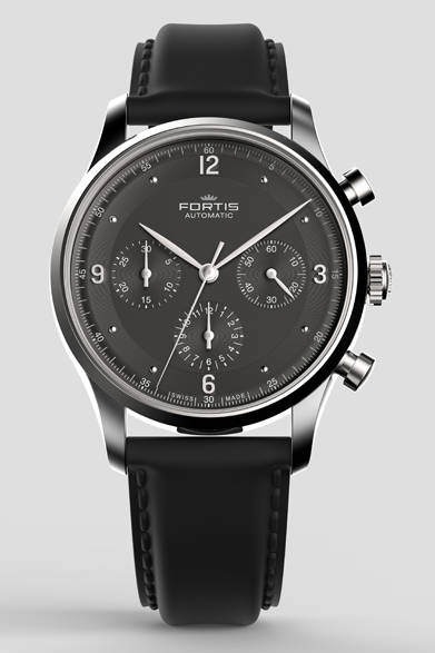 <strong>タイクーン クロノグラフ p.m.</strong><br />ケース｜ステンレススチール<br />直径｜41mm<br />厚さ｜13.59mm<br />ムーブメント｜自動巻き（Cal.DD2020）<br />機能｜クロノグラフ（30分積算計、12時間積算計）、日付表示<br />ストラップ｜カーフストラップ<br />防水｜5気圧<br />発売時期｜発売中<br />価格｜37万8000円<br />