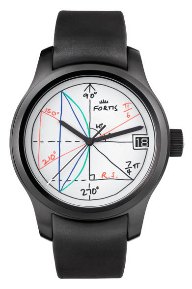 <strong>２π</strong><br />ケース｜ブラックPVD加工ステンレススチール<br />直径｜42mm<br />厚さ｜13mm<br />ムーブメント｜自動巻き（Cal.2836-2）<br />機能｜日付表示<br />ストラップ｜ブラックラバー<br />防水｜20気圧<br />限定数｜150本<br />発売時期｜発売中<br />価格｜25万9200円<br />