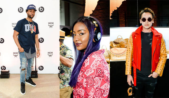 NY・ソーホーの「MCM フラッグシップストア」でのイベントの模様