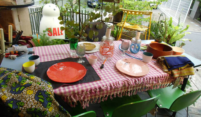 <strong>Bazar et Garde-Manger｜バザー・エ・ガルド-モンジェ</strong><br />店内の不思議なオブジェ