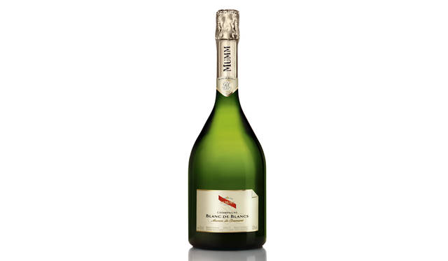 <strong>G.H.MUMM｜G.H.マム</strong><br />G.H.MUMM Blanc de Blancs- MUMM de Cramant （G.H.マム ブランド・ド・ブランーマム ド クラマン）1万2700円（税抜き）
