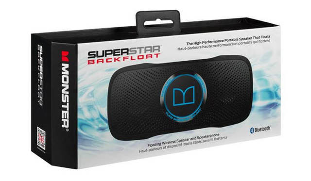 <strong>MONSTER｜モンスター</strong><br />ワイヤレススピーカー「SUPERSTAR BACKFLOAT（スーパースターバックフロート）」