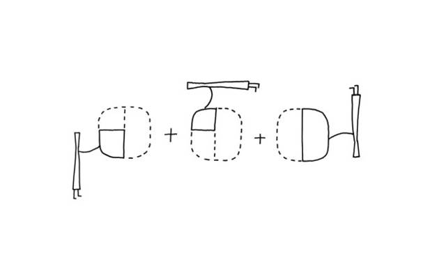<strong>nendo｜ネンド</strong><br />「cs014（美濃焼）」イメージスケッチ