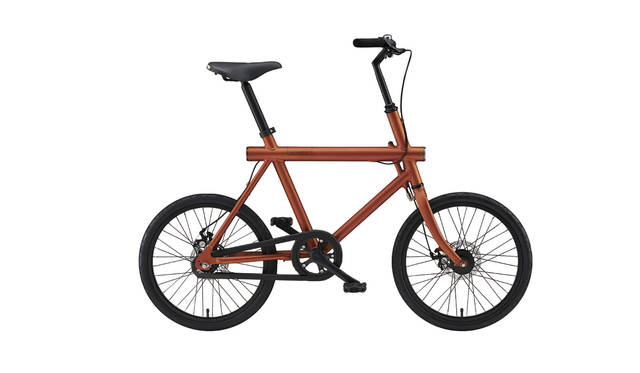 Tシリーズ「T COPPER 20”」。小径でアップライドしやすい20インチモデル。2段階変速ギアを搭載。12万円