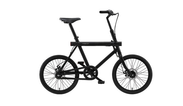 Tシリーズ「T BLACK 20”」。小径でアップライドしやすい20インチモデル。2段階変速ギアを搭載。12万円
