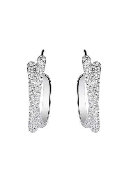 Twisted Diamond Earrings