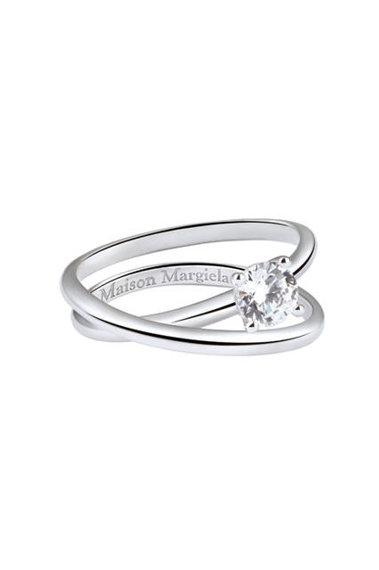 Twisted Solitaire Ring