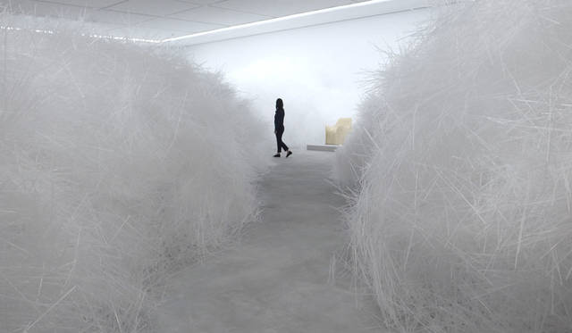 <strong>佐賀県立美術館</strong><br />「吉岡徳仁展 トルネード」