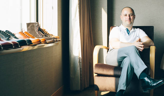 Artisan Paolo Mariani on his first visit in Japan. Interviewed at Cerulean Tower Tokyu Hotel (Shibuya, Tokyo).