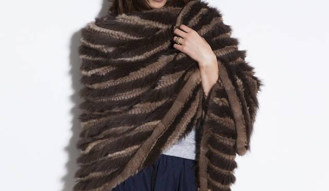 YOUNG & OLSEN THE DRYGOODS STORE ファーショール<br />151万2000円