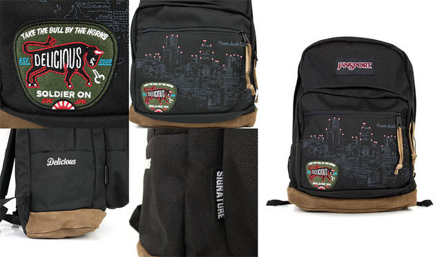<strong>JanSport｜ジャンスポーツ</strong><br />JanSport×Delicious「RIGHT PACK（ライトパック） Signature Series」1万3500円