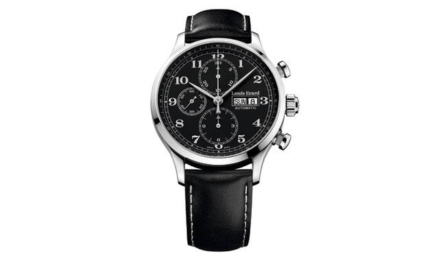 <strong>1931 クロノ ビンテージ（モンテグラッパ＋ボックスセット）</strong><br />ケース｜ステンレススチール<br />直径｜縦42.5mm<br />ムーブメント｜自動巻き（Cal.7750）<br />機能｜クロノグラフ（30分積算計、12時間積算計）、曜日表示、日付表示<br />ストラップ｜レザー<br />防水性｜50ｍ<br />限定数｜500本<br />発売時期｜9月予定<br />価格｜39万9600円<br />