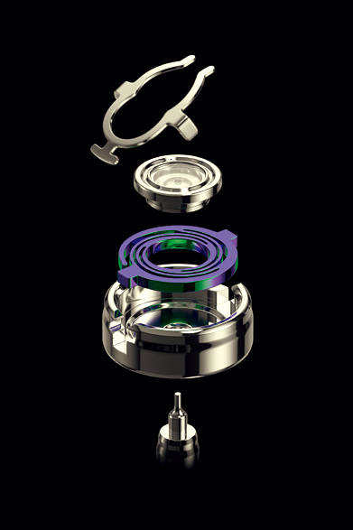 <strong>フリーク ラボ</strong><br />ケース｜18Kホワイトゴールド<br />直径｜45mm<br />ムーブメント｜手巻き（Cal.UN-210）<br />機能｜トゥールビヨン（分針にセットした脱進機が回転）、日付表示<br />ストラップ｜アリゲーター<br />発売時期｜8月予定<br />予価｜1400万円<br />