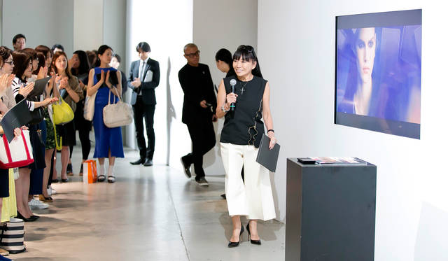 発表会では自らプレゼンテーションする。映画や音楽の話を織り交ぜた彼女の話はとても具体的で、イメージが伝わりやすい。