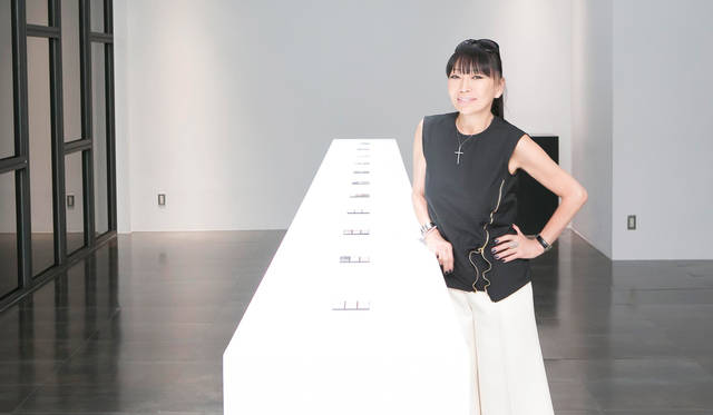 ザ・アイシャドウ発表のため、ニューヨークから一時帰国したAYAKOさん