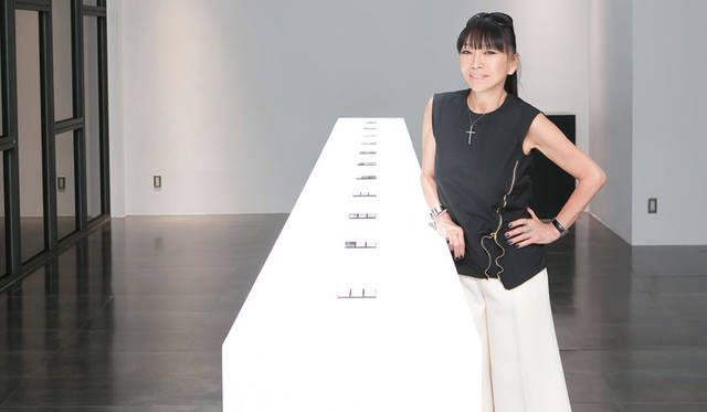 ザ・アイシャドウ発表のため、ニューヨークから一時帰国したAYAKOさん