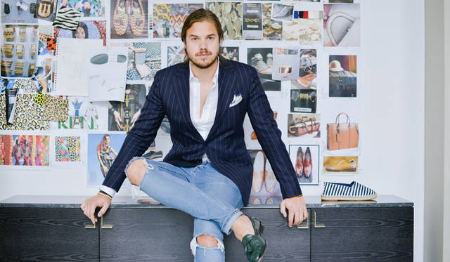 デザイナーを務める、ルイ・リーマン氏<br/>©Pitti Immagine