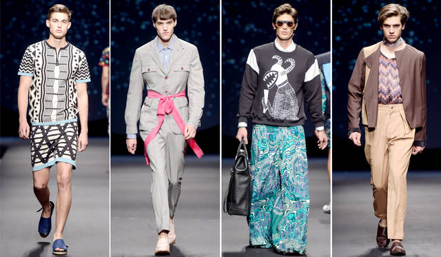 今回のピッティ・ウオモの招待国であるアフリカ。4組のデザイナーがショーを披露した<br/>©Pitti Immagine