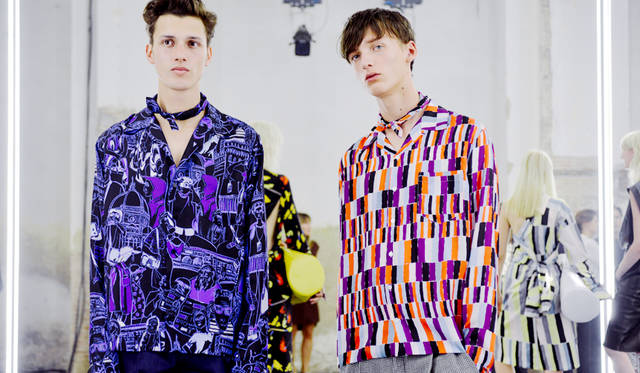 「EMILIO PUCCI（エミリオ・プッチ）」は、あらたなデザイナーを迎えたコレクションで、プレゼンテーションを披露した<br/>PHOTO: Vanni Bassetti