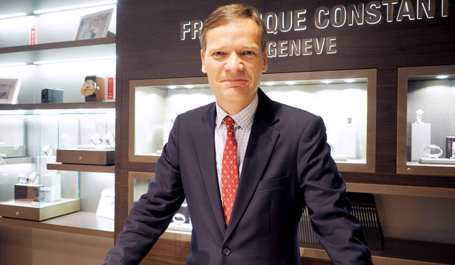 フレデリック・コンスタントの創業者でありCEOのピーター・スターツ氏