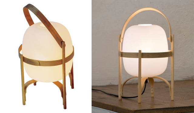 <strong>YAMAGIWA｜ヤマギワ</strong><br />「SANTA & COLE（サンタ＆コール）」　左／「CESTA」15万6600円＜design：Miguel Mila（1964）＞、右／「CESTITA」6万6960円＜design：Miguel Mila（1962）＞