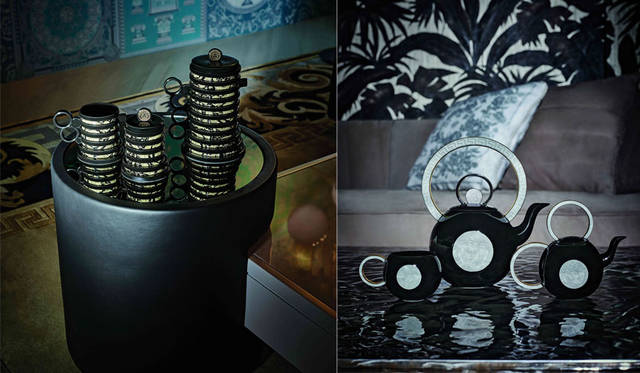 <strong>VERSACE｜ヴェルサーチ</strong><br />「VERSACE HOME 銀座店」　世界49セットの限定コレクション「La Medusa Baroque Punk」
