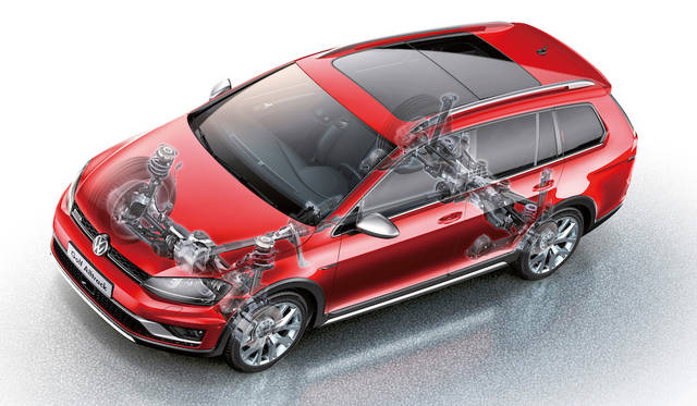 四輪駆動機構4MOTIONは、最新の第5世代ハルデックスカップリングを採用