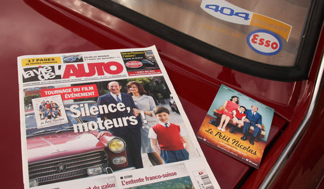 ディディエ氏のプジョー404は、2009年のフランス映画『プチ・ニコラ』の劇中車として使われた。