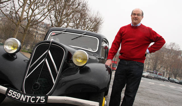 ディディエ氏と1939年トラクシオン アヴァン。