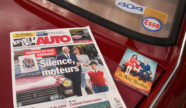 ディディエ氏のプジョー404は、2009年のフランス映画『プチ・ニコラ』の劇中車として使われた。