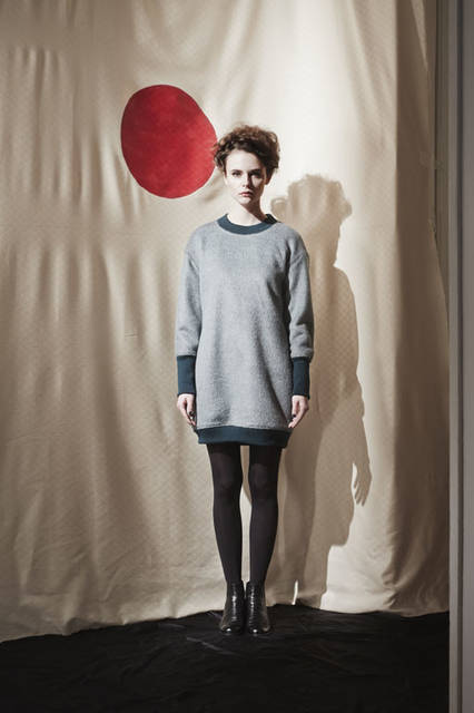 <strong>m’s braque｜エムズ ブラック</strong><br />2015-16年秋冬コレクション　ONE-PIECE 8万4240円