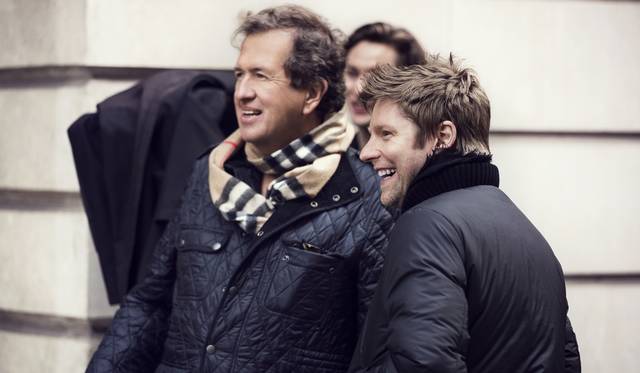 マリオ・テスティーノ＆クリストファー・ベイリー Copyright Burberry/Testino