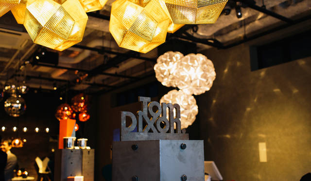 青山通りに面した「TOM DIXON SHOP」。2015年7月、日本初出店を果たした